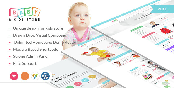 Baby & Kids Store v3.7 - 母婴商店Woocommerce主题