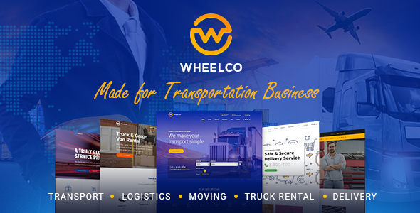 Wheelco v1.0.3 - 物流运输WordPress主题