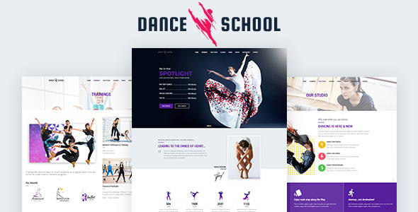 Dance School - 舞蹈培训WordPress主题