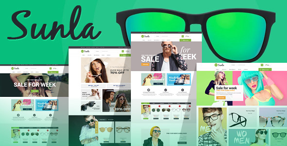 Sunla v1.0 - 响应式眼镜商店Opencart主题