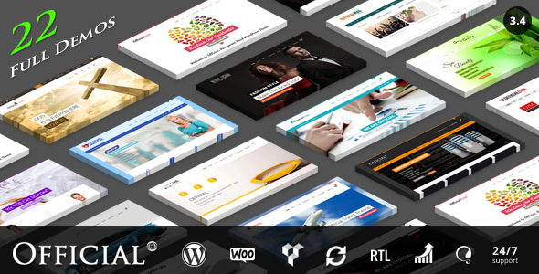 Official v3.4 - 多用途WordPress主题