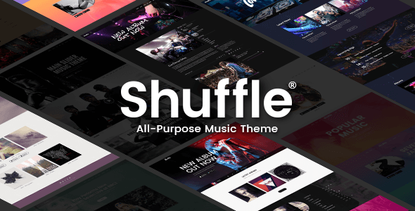 Shuffle v1.4 - 全功能音乐主题