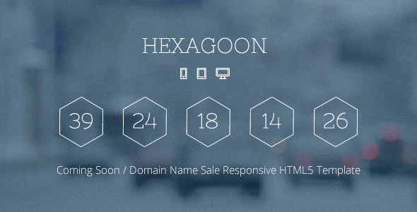 Hexagoon - 即将推出/域名销售模板