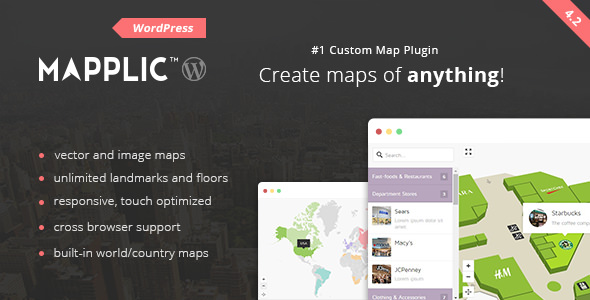 Mapplic - 交互式地图WordPress插件