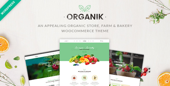 Organik - 有机食品在线商店WordPress主题