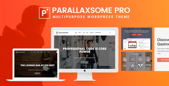 ParallaxSome Pro v1.0.3 - 多用途WordPress主题