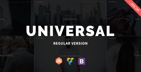 Universal - 多概念企业网站模板WordPress主题