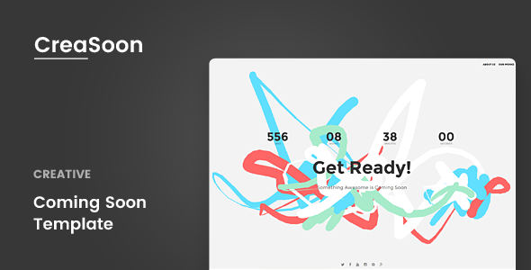 CreaSoon v1.0 - 创意即将推出HTML模板