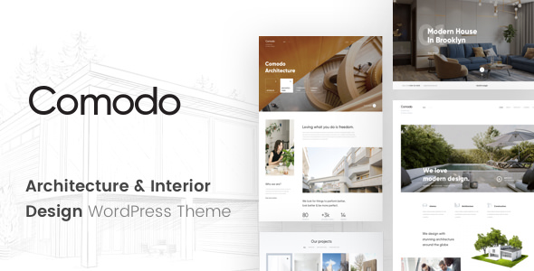 Comodo v1.0.1 - 建筑室内设计主题