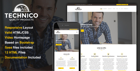 Technico - Business Site Template