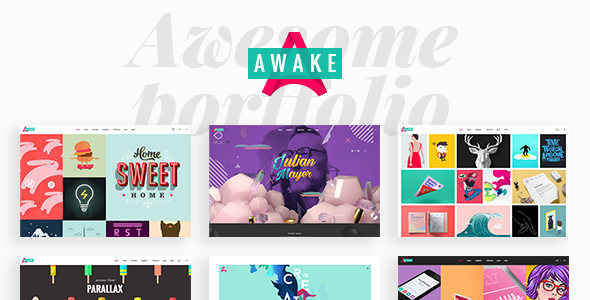 Awake - A Vibrant and Fresh Portfolio Theme