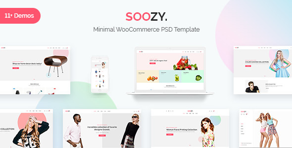 Soozy - 简约WooCommerce PSD模板