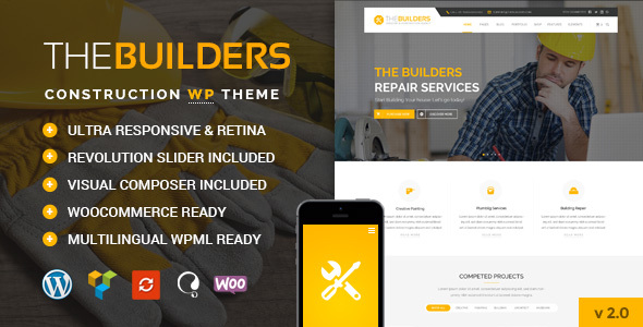 The Builders v2.5 - 建站工程WordPress主题