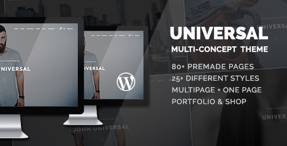 Universal - 多用途企业网站模板WordPress主题