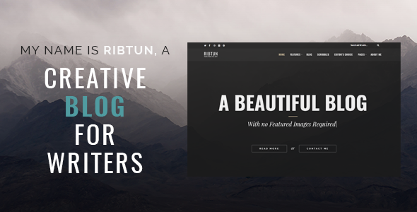 RibTun - 极简专业博客模板WordPress主题