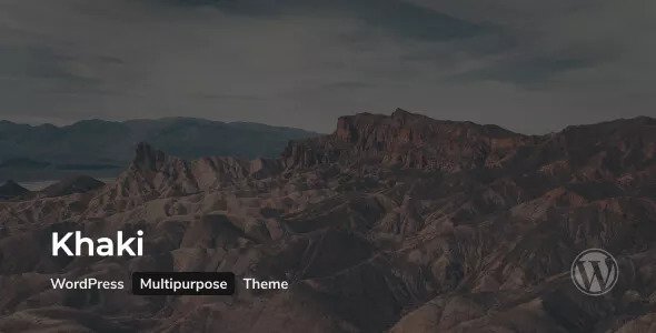 Khaki - Responsive Multi-Purpose WordPress Theme