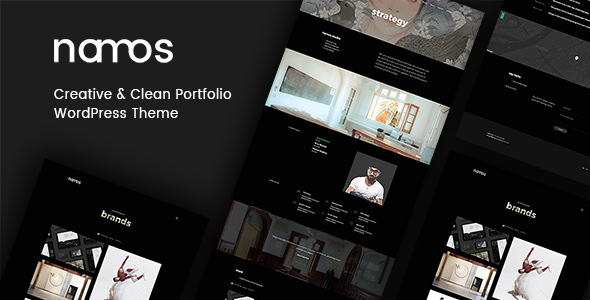 Namos - Creative One/Multi-Page Portfolio Theme