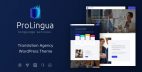 ProLingua - 语言翻译公司网站模板WordPress主题