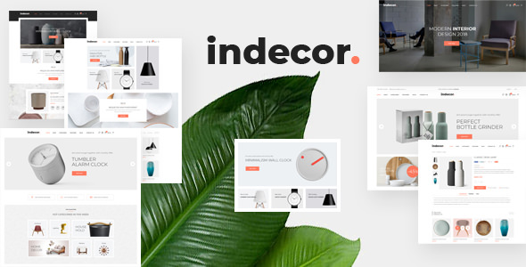 Indecor - 简洁创意 Opencart 主题