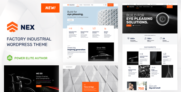 Nex - Factory & Industrial WordPress