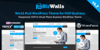 BizWalls - 响应式VOIP/虚拟电话运营商WordPress主题