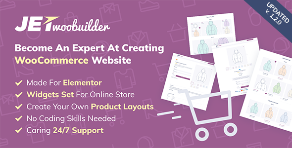 JetWooBuilder - WooCommerce Addon for Elementor