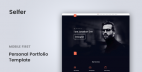 Selfer - Personal Portfolio Template