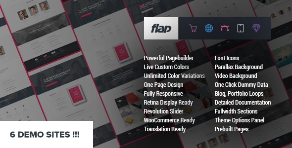 FLAP - 企业商业网站WordPress主题