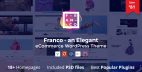 Franco - 优雅在线电商网站模板WordPress主题