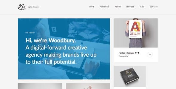 Woodbury Agency - Drupal 8.5 作品展示主题