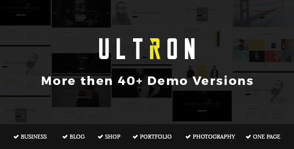 Ultron - 响应式多用途Joomla模板