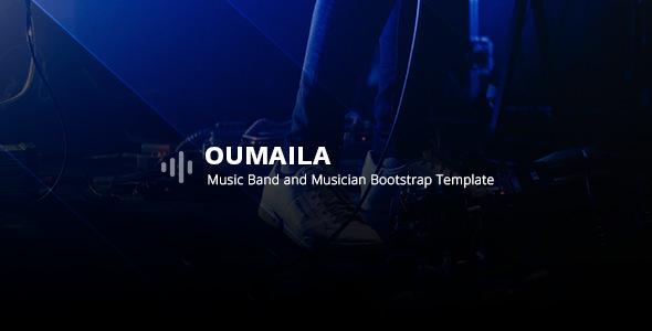 Oumaila - 音乐乐队HTML模板