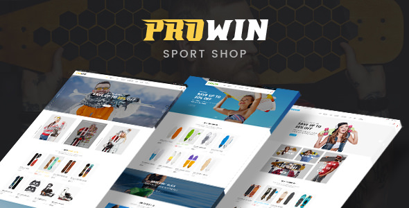 Prowin - 时尚运动商店Prestashop主题