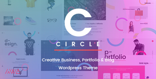 Circle - 创意作品博客WordPress主题