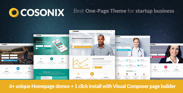Cosonix - 电子书单页WordPress主题
