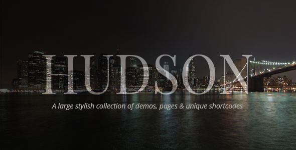 Hudson - 专业个人WordPress主题