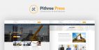 Pithree - 建设设计装修安装公司网站WordPress主题