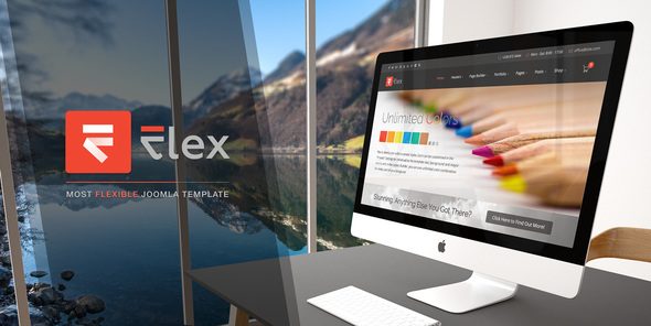 FLEX - 多用途企业网站Joomla模板
