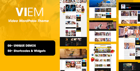 Viem - 电影视频网站模板WordPress主题