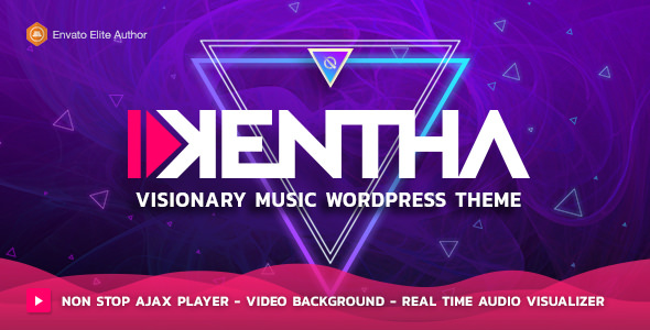 Kentha - Non-Stop Music WordPress Theme with Ajax