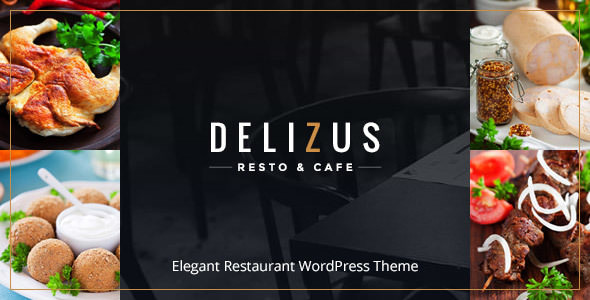 Delizus - 餐厅咖啡厅网站模板WordPress主题