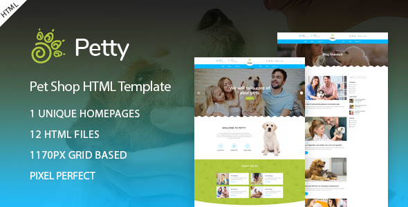 Pet Shop - 宠物商店 HTML 面板
