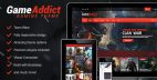 Game Addict - 战争游戏网站WordPress主题