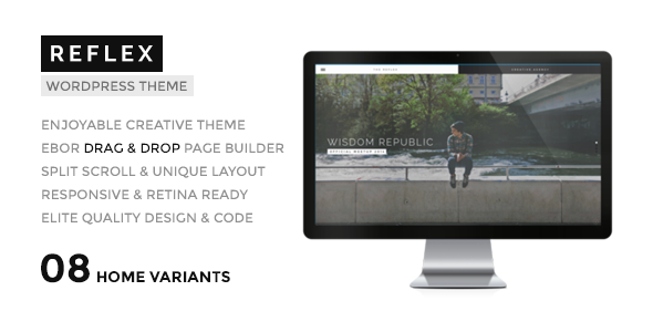 REFLEX - 创意机构WordPress主题