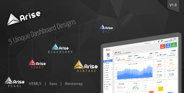 Arise Admin Dashboard 后台管理模板