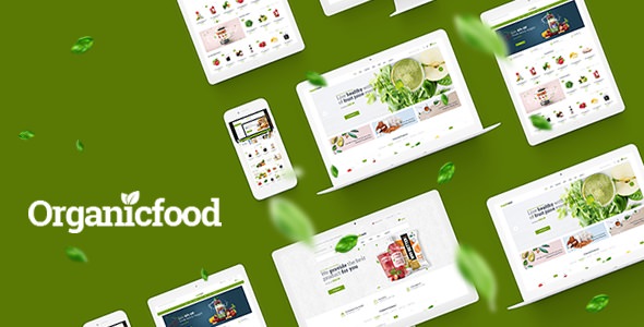  OrganicFood - Food Cosmetics OpenCart Theme