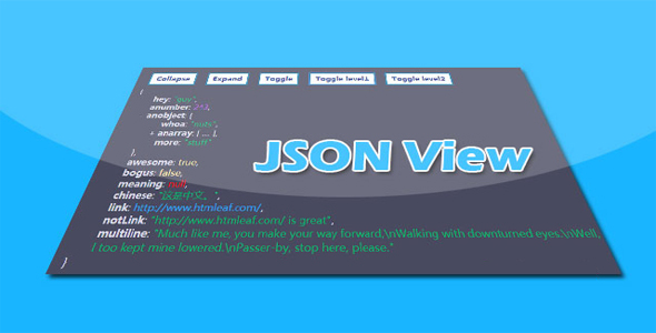 JSONView - 格式化高亮JSON格式数据查看插件