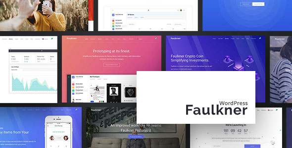 Faulkner - 响应式多用途WordPress主题