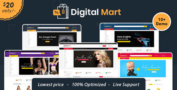 Digital Mart -  多功能数码电子Opencart主题
