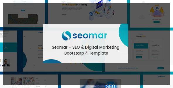 Seomar - SEO数字营销HTML模板